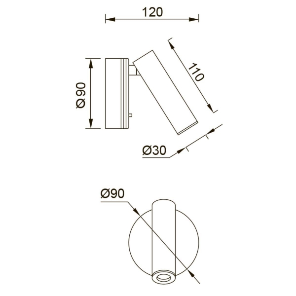 Светодиодный спот Mantra Prea 8834