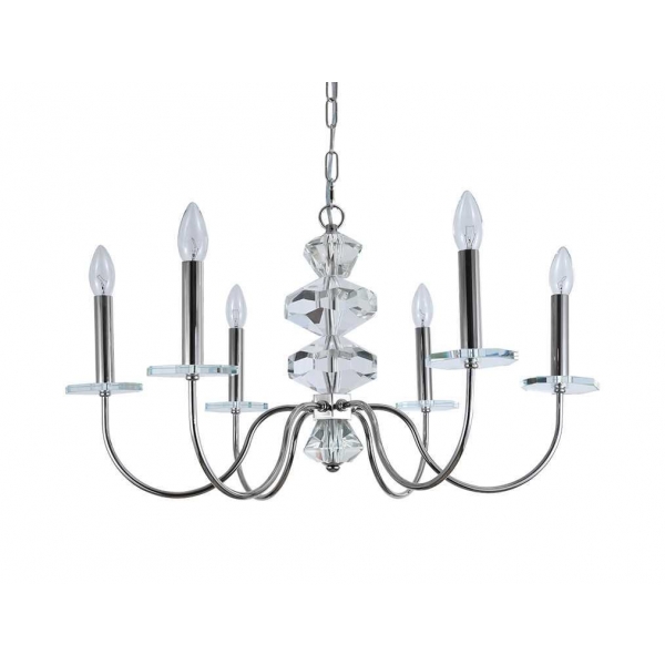 Люстра NEWPORT 3876/С nickel