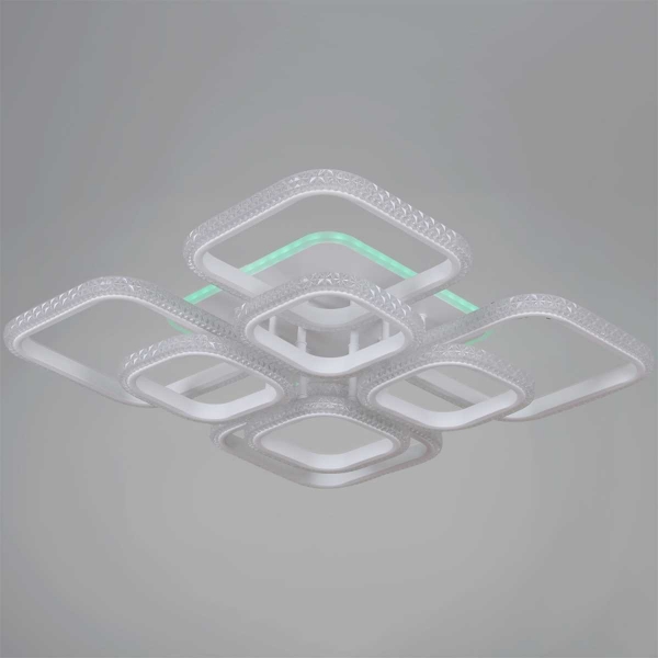 Светильник потолочный Reluce 06335-0.3-4+4A WH (RGB)