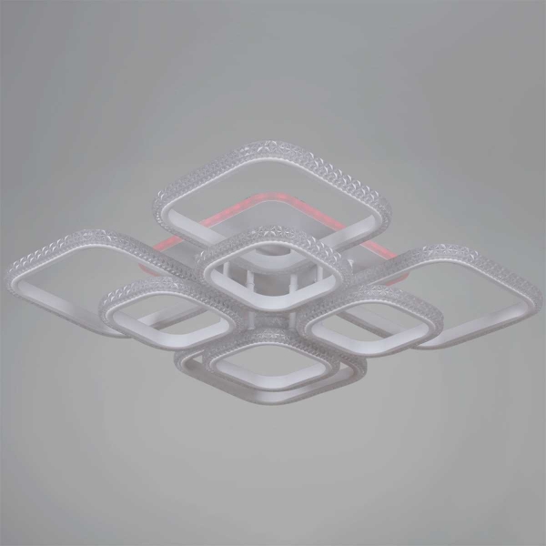 Светильник потолочный Reluce 06335-0.3-4+4A WH (RGB)