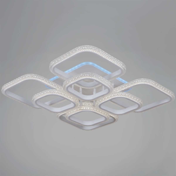 Светильник потолочный Reluce 06335-0.3-4+4A WH (RGB)