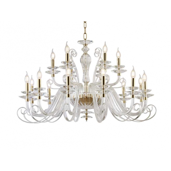 Люстра NEWPORT 8576+12/C gold polished