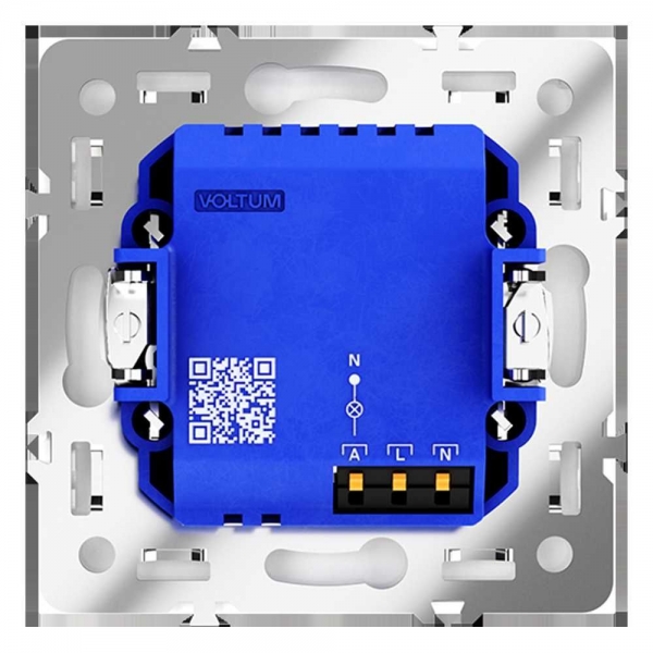 Датчик движения встраиваемый Voltum S70, (белый матовый) VLS070502