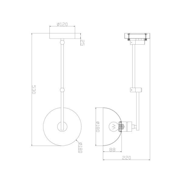 Спот Freya Cover FR5290WL-01B