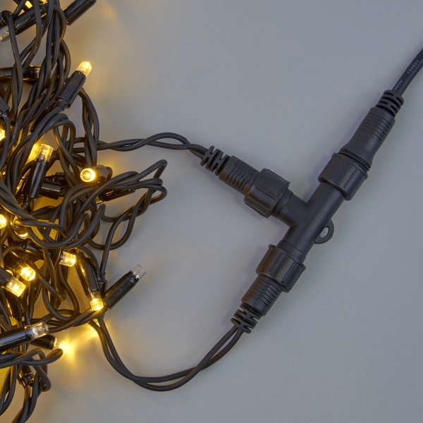 Соединитель Т-образный для гирлянд Uniel UTC-F90 Y3 BLACK UL-00013228