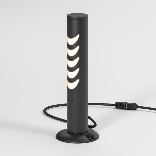 Ландшафтный светодиодный светильник Elektrostandard Smile 35188/S черный a070022