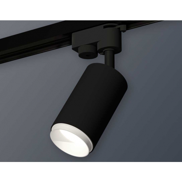 Комплект трекового светильника Ambrella light Track System XT6323040 SBK/SWH черный песок/белый песок (A2521, C6323, N6120)