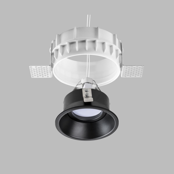 Комплект из светильника и рамки Lightstar Domino Round (214610+214607) G214607