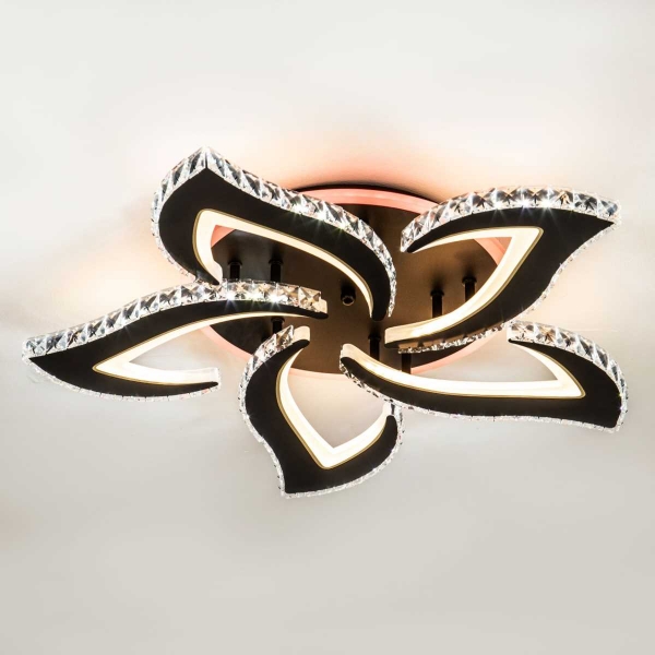 Потолочный светильник LED4U L2839-5 BK