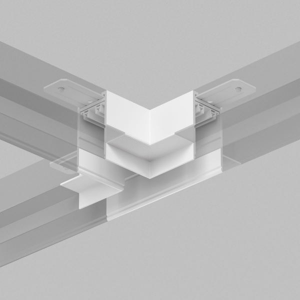 Коннектор T-образный Denkirs Smart Hide TR2113-WH