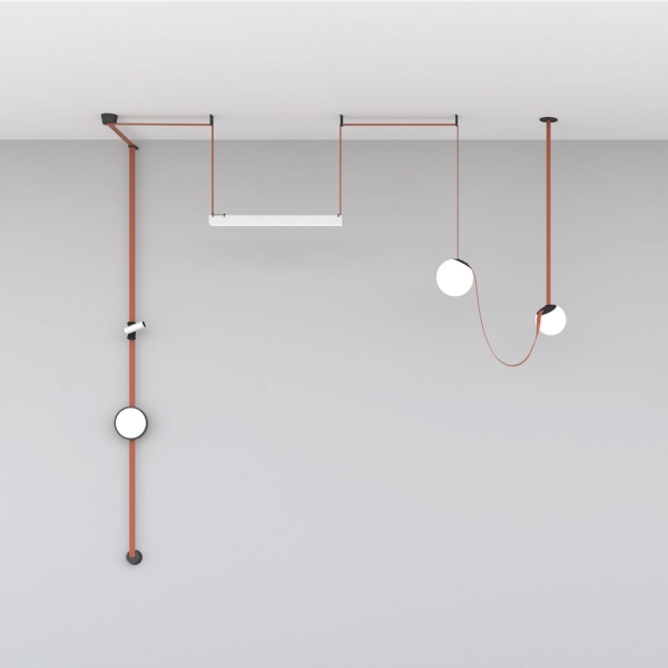 Трековый светильник Denkirs Belty Spot DK5546-BW+BK