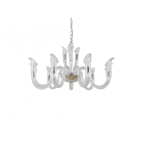 Люстра NEWPORT 3653+9/С nickel