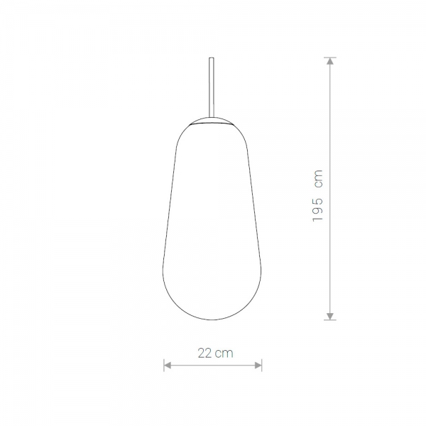 Подвесной светильник Nowodvorski Pear L 8671