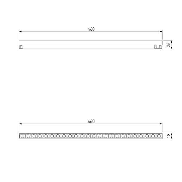 Трековый светильник Elektrostandard Brass Line a071850