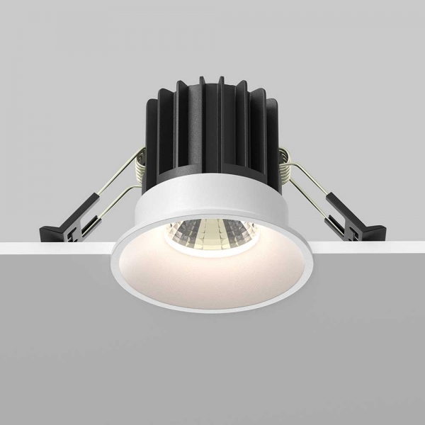 Встраиваемый светодиодный светильник Maytoni Round DL058-7W4K-W