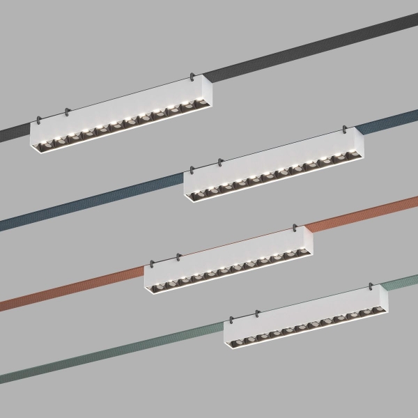 Трековый светильник Denkirs Belty Grill DK5570-WB