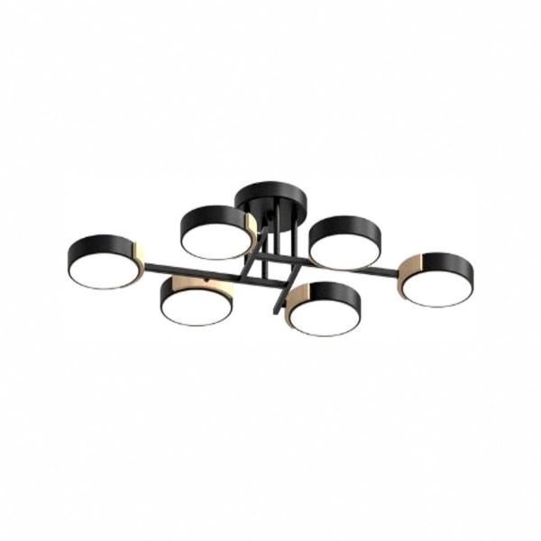 Потолочный cветильник LED4U L3211-830 BK