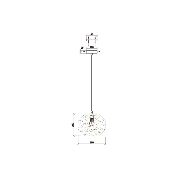 Подвесной светильник Vele Luce Milan VL5724P11