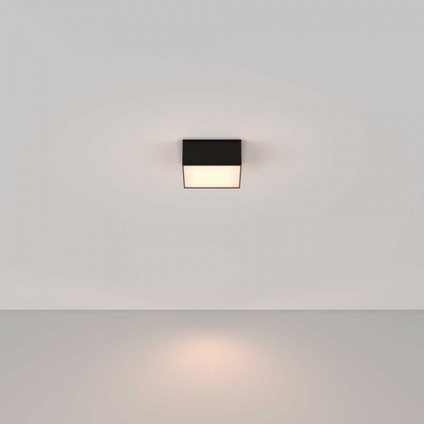 Потолочный светодиодный светильник Maytoni Technical Zon C032CL-12W3K-SQ-B