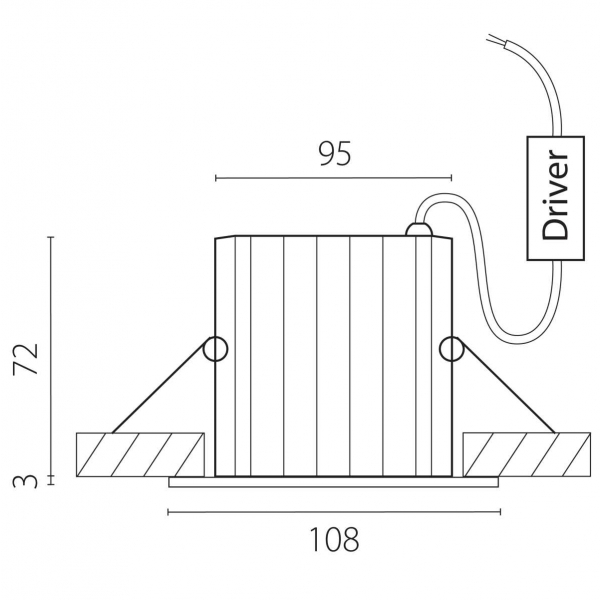 Светильник светодиодный уличный Ciclone Lightstar 385137