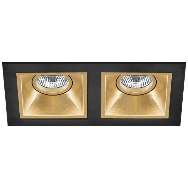 Комплект из светильников и рамки Lightstar Domino Quadro (214527+214503+214503) D5270303