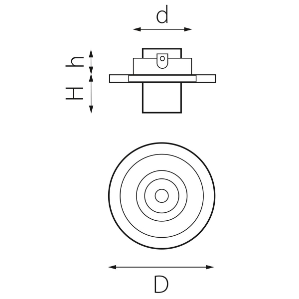 Комплект из светильника и рамки Lightstar Intero Tubo (217617+217174) i617174