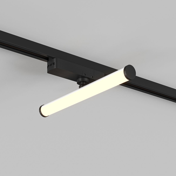 Трековый светодиодный светильник Denkirs Strom DK6438-BK