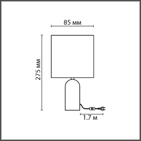 Настольная лампа Lumion Moderni Akivi 8149/1T