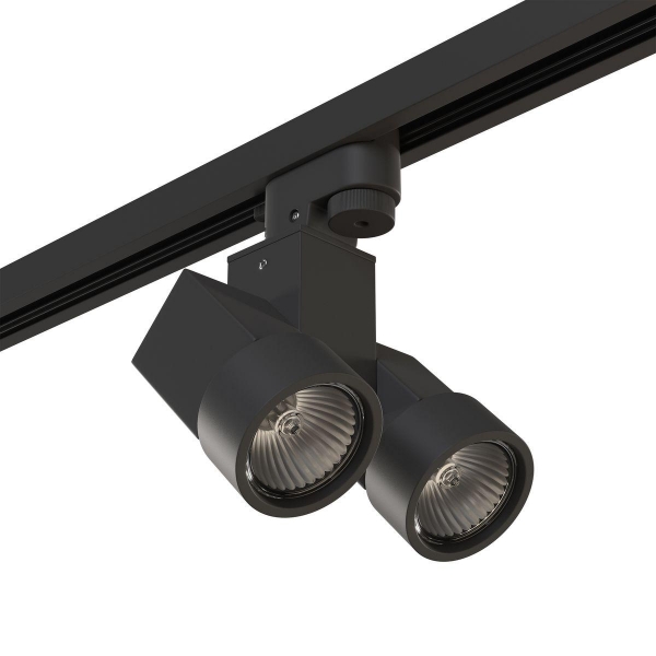 Комплект с трековым светильником Lightstar Illumo X2 (592027+051037) A1T051037