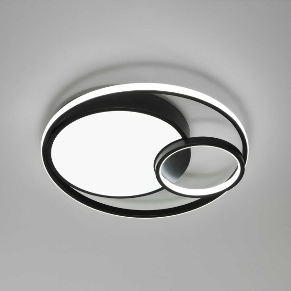 Потолочный светодиодный светильник Eurosvet Jeremy 90254/1 черный