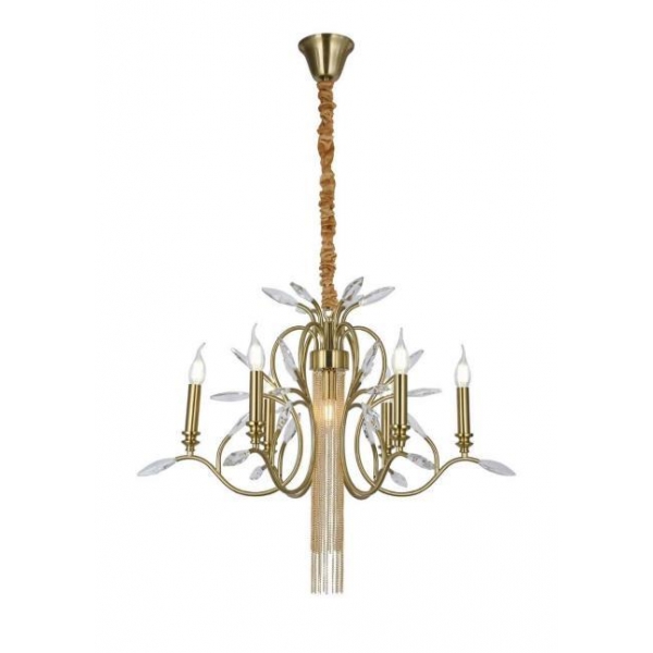 Люстра подвесная Alfa Light F1124-25 D640*H630 COPEER