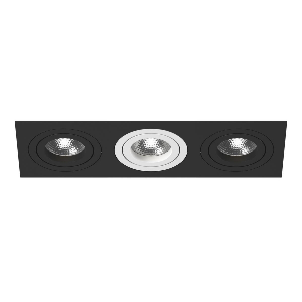 Комплект из светильника и рамки Lightstar Intero 16 (217537+217607+217606+217607) i537070607