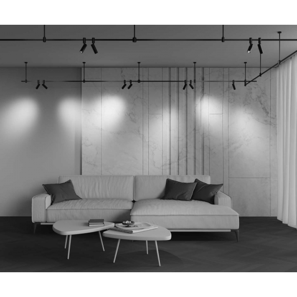 Трековый светильник  Maytoni Technical Focus Led TR144-1-12W4K-W-B