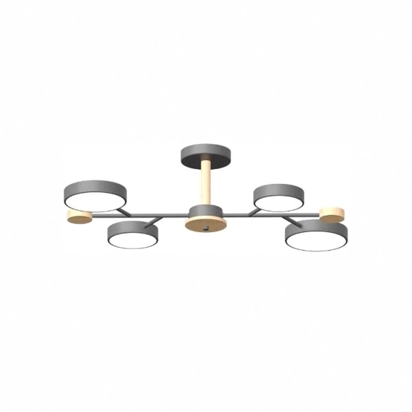 Потолочный cветильник LED4U L3213-670 GR