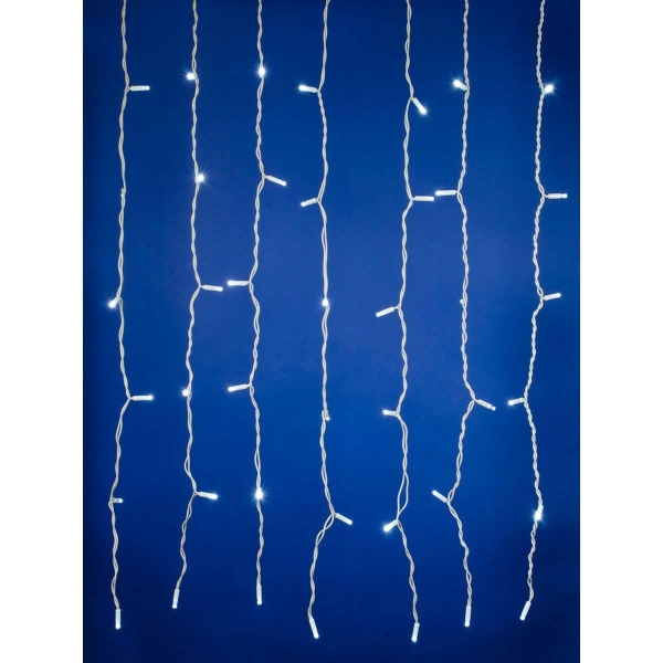 Светодиодная гирлянда Uniel занавес 220V белый ULD-C1515-160/TWK White IP67 UL-00001355
