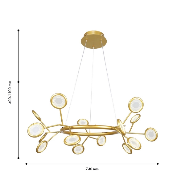 Подвесная люстра F-Promo Mugs 4253-15P