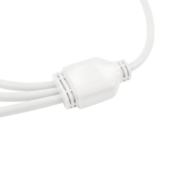 Провод-разветвитель для гирлянд Uniel UCX-F90 S3/0.4M/WH UL-00013234