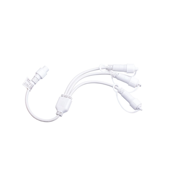 Провод-разветвитель для гирлянд Uniel UCX-F90 S3/0.4M/WH UL-00013234