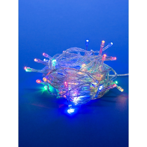 Светодиодная гирлянда Uniel 220V разноцветный ULD-S0500-050/DTA Multi IP20 UL-00005250