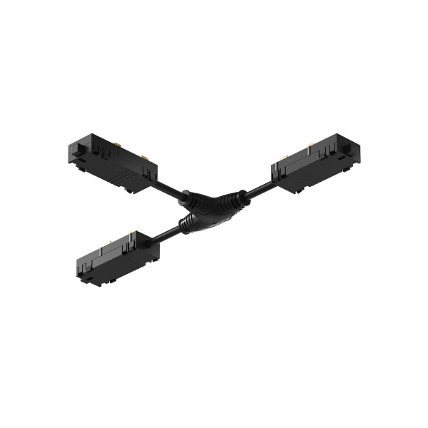 Коннектор Т-образный Denkirs Smart Hide TR2115-BK