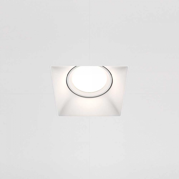 Встраиваемый светильник Maytoni Technical Dot DL042-01-SQ-W
