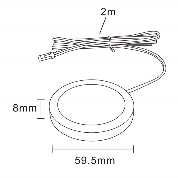 Светильник накладной мебельный 12V Mobiled Lightstar 036240
