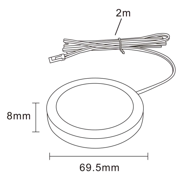 Светильник накладной мебельный 12V Mobiled Lightstar 036330