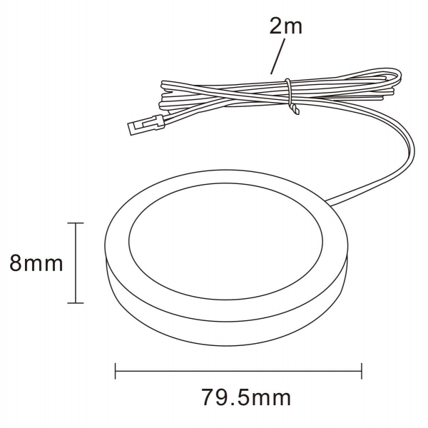 Светильник накладной мебельный 12V Mobiled Lightstar 036530