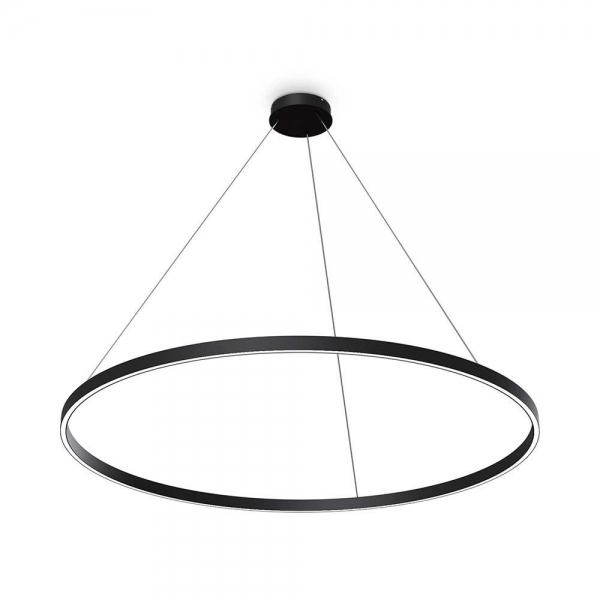 Подвесной светодиодный светильник Maytoni Rim MOD058PL-L65BK