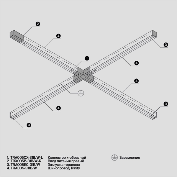 Заглушка Maytoni Technical Accessorises TRA005EC-31W