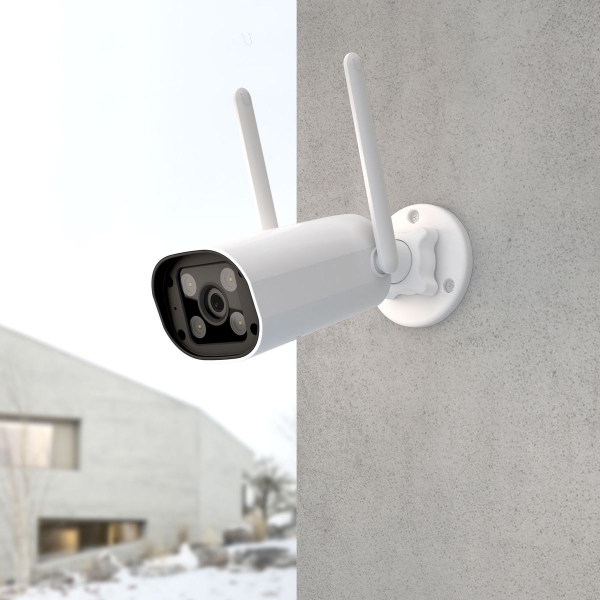 Умная видеокамера белая IP65 Elektrostandard 76500/01 a069150