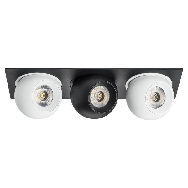 Комплект из светильника и рамки Lightstar Intero Ball (217537+217064+217074+217064) i537647464