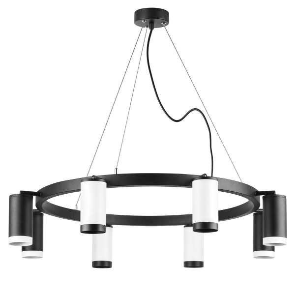 Комплект с подвесной люстрой Lightstar Rullo (571018+214436-4+214437-4+203436-4+203437-4) LR01836437467