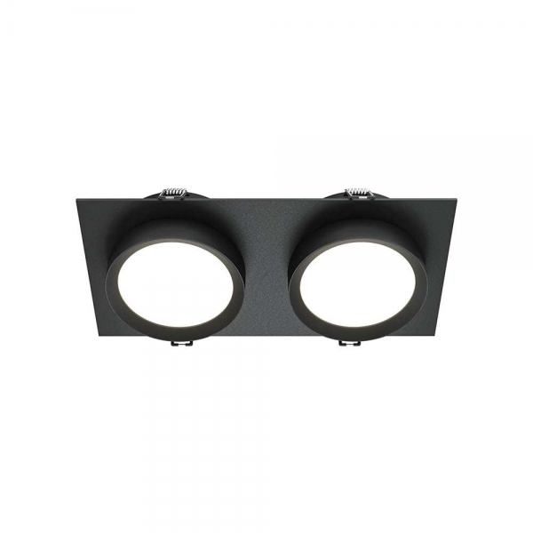 Встраиваемый светильник Maytoni Technical Hoop DL086-02-GX53-SQ-B